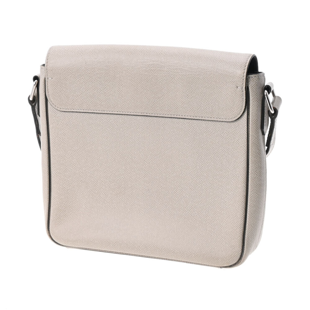 Louis Vuitton Shoulder Bag Taiga Gray NM Roman Gray